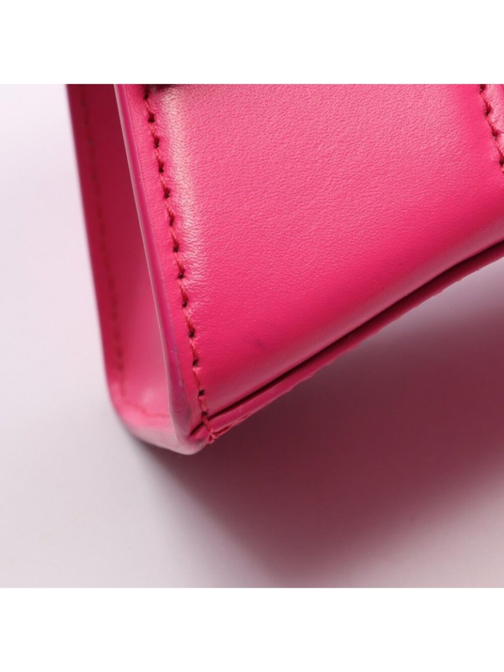 Balenciaga Handbag Hourglass Small 2-Way Fuchsia Pink Leather - Picture 14 of 14